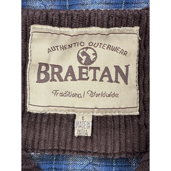 Braetan Corduroy Jacket Women's L Brown Fleece Lined Casual Outerwear - Picture 7 of 9